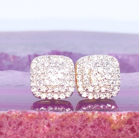 925 Bi-Color Square - Picture 3 of 9